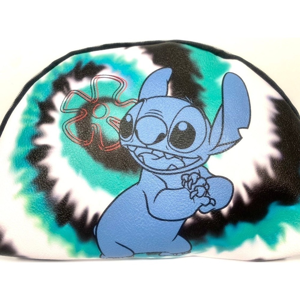 Disney Lilo & Stitch Cosmetic Bag Case Make Up Purse - Picture 5 of 7